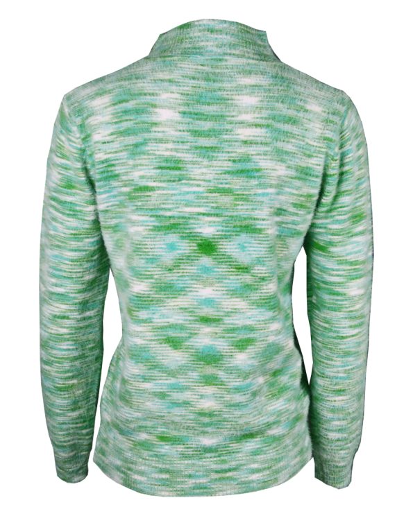 damski pulover zelen 2