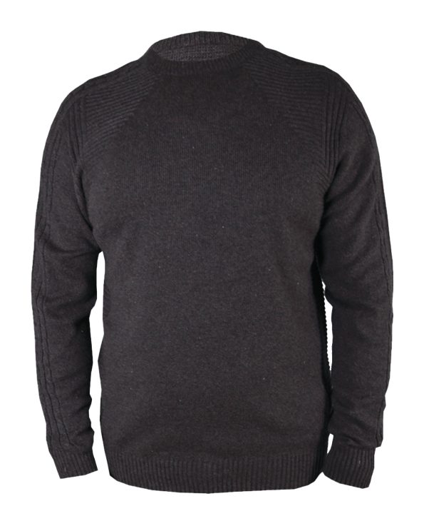muzhki pulover siv