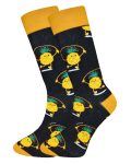 men happy socks ananas black